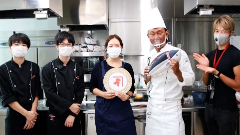 前回のコラボ料理教室の様子